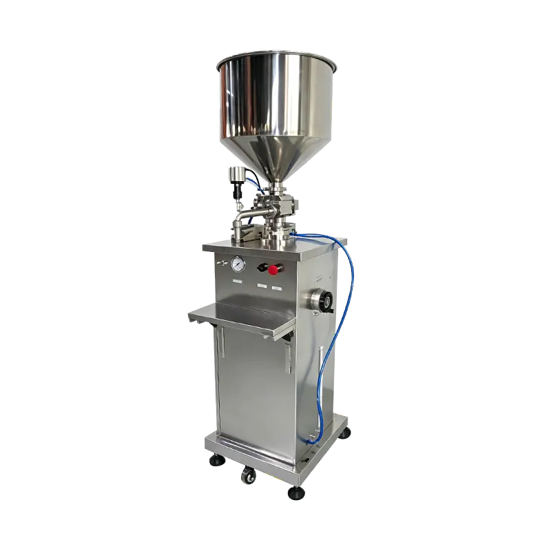 Mesin Pengisian Piston Satu Kepala Pneumatik Penuh untuk Krim Kosmetik