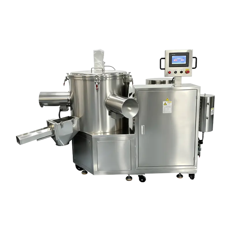 Pengadun Serbuk Kosmetik Ricih Tinggi 200L Industri dengan Triple Chopper